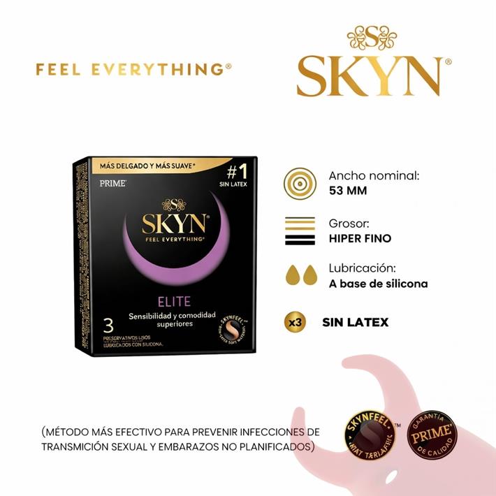 Preservativos Skyn Elite